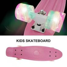 Pastel Mini 22" Skateboard Cruiser Penny Board Skate Board Retro Longboard Complete Plastic Scooer 2024 - buy cheap