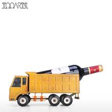 Truck Wine Holder Vintage Fashioned Pickup Truck Wine Rack Long Figurine Wine Bottle Holder 2024 - buy cheap