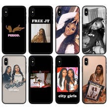 Black tpu Case For Samsung galaxy S20 /S20 PLUS/S20 ultra/S20+ /S20FE back S 20 FE + cover YUNG Miami JT City Girls Period 2024 - buy cheap