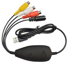 USB2.0 Audio Video Grabber Capture,Convert Analog Video from VHS, Hi8, all Camcorders, DVD player, Satellite TV etc Capture Card 2024 - buy cheap