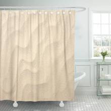 Beige Summer Sand Sandy Beach for Top View Desert Shower Curtain Waterproof Polyester Fabric 60 x 72 Inches Set with Hooks 2024 - buy cheap
