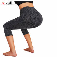 Aikulli Women Running Pants Workout Out Pocket Leggings Fitness High Waist Fitness Tights Slim Sports Gym Yoga Athletic Pants 2024 - buy cheap
