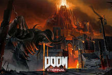 Doom Eternal Game-póster de seda para decoración del hogar, póster de película artística, 24x36 pulgadas 2024 - compra barato