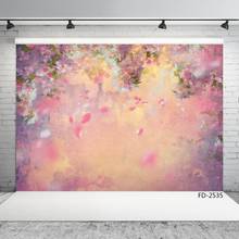Quadro de pintura floral para estúdio fotográfico, panela de fundo para fotos de bebê 2024 - compre barato