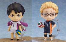 10 см Haikyuu! Аниме фигурки Ushijima Wakatoshi #789 Kei Tsukishima #616 ПВХ фигурки героев милые игрушки коллекционер игрушки 2024 - купить недорого