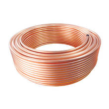 1pcs 1000mm ID 5mm OD 8mm T2 copper coil pneumatic hose hydraulic duct air conditioning tubing capillary card set pipe 2024 - buy cheap