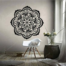 Creative Mandala Pattern Wall Sticker Vinyl Home Decor Living Room Bedroom Sofa Background Decals Custom Colors Wallpaper 4164 2024 - buy cheap