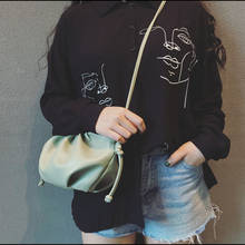 Bolsa de ombro feminina anreisha, bolsa pequena de couro pu de alta qualidade com corrente fashion 2020 f158 2024 - compre barato