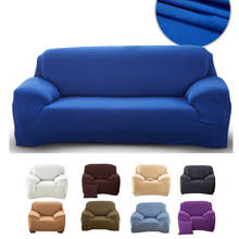 Capa elástica para sofá de 1/2/3/4 lugares, para canto da sala de estar, barato, de algodão 2024 - compre barato