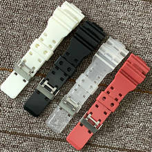 Pulseira de relógio casio g-shock, pulseira de substituição para relógio esportivo, à prova d'água 2024 - compre barato