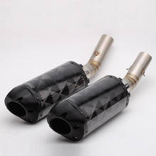 Tubo de Escape Akrapovic para motocicleta Ducati, Escape antideslizante para dos hermanos, 848, 848, 2008, 2009 2024 - compra barato