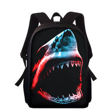 New School Bags For Teenage Girls Boys Shark 3D Print Kids Backpack Children Bookbag Elementary Kindergarten Schoolbag 2024 - buy cheap