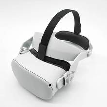 Correa de halo ajustable para Oculus Quest 2 VR, aumenta el soporte forcesipport y mejora la comodidad-Acceso a la realidad Virtual 2024 - compra barato