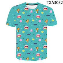 2020 New Animal Crossing T-shirt Boy Girl Kids 3D Printed T shirts Casual Tops Men Women Children Summer Short Sleeve Cool Tees 2024 - buy cheap