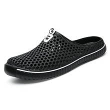 2021 homens sandálias literide buraco sapatos tamancos sandálias eva unisex slipper buraco jardim sapatos adulto cholas hombre 2024 - compre barato