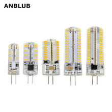 ANBLUB G4 LED Lamp DC 12V/ AC 220V SMD3014 Silicone Bulb 24/32/48/64/104 LEDs replace 10W 30W 50W Halogen Light 2024 - buy cheap