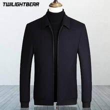 Jaqueta de lã masculina, casaco grande, grosso, casual de negócios, roupas de marca, sobretudo, 4xl sa16030 2024 - compre barato