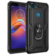 Armor Shockproof Case for Motorola Moto E6 Play E6Play E 6 Play Military Drop Protective Magnet Car Holder Ring Case Cover 2024 - buy cheap