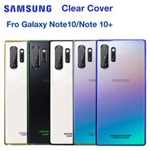 Samsung-funda de teléfono Original a prueba de golpes, carcasa suave para Galaxy Note 10, Note 10 + NoteX, Note 10 Plus, carcasa dura transparente 2024 - compra barato