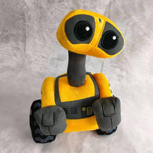 Disney WALL · E Мультяшные персонажи WAL L.E, плюшевые игрушки, куклы, 25 см, милый подарок для детей 2024 - купить недорого