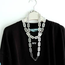 Fashion handmade multipurpose punk dark retro metal wind blade necklace hot sale 2024 - buy cheap