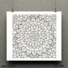 AZSG Texture pattern Clear Stamps/seal for DIY Scrapbooking/Card Making/Photo Album Decoration Supplies 2024 - buy cheap