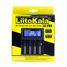 Зарядное устройство LiitoKala Lii-PD4 500 PL4 402 202 S1 S2 для литиевых и никель-металлогидридных аккумуляторов 18650 26650 21700 18350 AA AAA 3,7 в/3,2 В/1,2 в 2024 - купить недорого