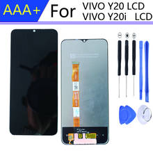 Pantalla para 6.51 Polegada para vivo y20 display no telefone móvel lcds para vivo y20i lcd digitador assembléia peças de tela toque 2024 - compre barato