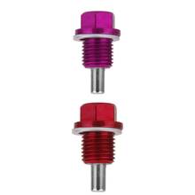 Purple+Red JDM Magnetic Engine Oil Pan Drain Plug /Bolt M14X1.5 2024 - buy cheap