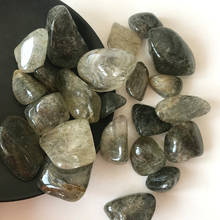 Natural Crystal Green Quartz Rutilated Healing Specimen Stones Minerals Home Desk Aquarium Decor Collection Geological Teaching 2024 - buy cheap