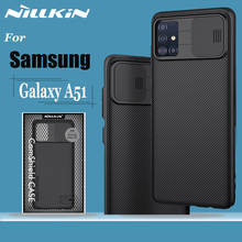 NILLKIN-funda de cámara deslizante para Samsung Galaxy A51, A71, cubierta trasera clásica para privacidad, A51, A71 2024 - compra barato