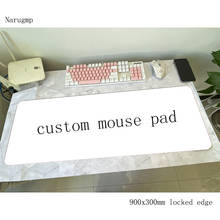 Mousepad personalizado para jogos, 900x400mm, tapete de borracha para teclado, acessórios de jogos, pc 2024 - compre barato