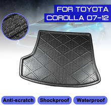 Car Floor Mat Carpet Rear Trunk Anti-mud Cover For Toyota Corolla 2007 2008 2009 2010 2011 2012 2024 - buy cheap