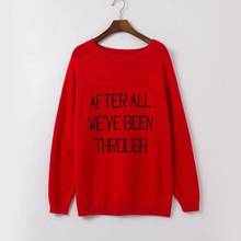 Fashion Sweaters YK11780 2021 Runway Luxury famous Brand European Design party style women's Clothing 2024 - buy cheap