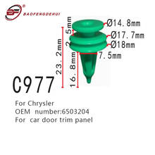 Auto hebilla posicionador 6503204 para Chrysler Puerta de coche Clips de Panel de corte 2024 - compra barato