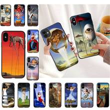Salvador Dali Art Painting Phone Case for iphone 13 11 8 7 6 6S Plus 7 plus 8 plus X XS MAX 5 5S XR 12 11 Pro max se 2020 Cover 2024 - buy cheap