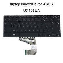 Replacement keyboards Backlit keyboard for ASUS UX406 UA FR French GK Greek black laptops KB 0KNB0 2628FR00 2628GR00 sale 2024 - buy cheap