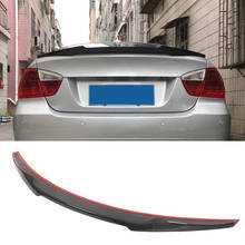 Carbon Fiber Rear Trunk Spoiler Wing Boot Lip for BMW E90 Base Sedan M Sport M Tech M3 2005-2011 Car Rear Spoiler Wing 2024 - buy cheap