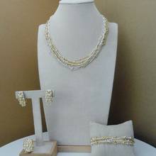 Yuminglai moda luxo italiano senhoras conjuntos de jóias fhk9059 2024 - compre barato