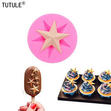 Stars Silicone Mold,Big Lone Star Silicone Chocolate Resin Polymer Clay Mold, Flexible Mold,Cake ice cream decorative mould 2024 - buy cheap