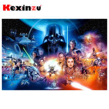 kexinzu 5D DIY Full Square/Round Diamond Painting Cross Stitch Movie Role 3d Mosaic Diamant Embroidery Room Gift 2024 - buy cheap