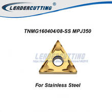 TNMG160404-SS TNMG160408-SS R-S MPJ350*10pcs  Carbide Inserts,Blade for WTJNR/MTJNR/MTENN/MTQNR,FOR Steel 2024 - buy cheap