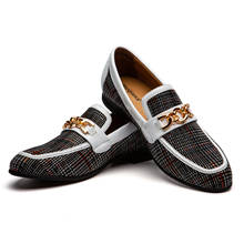 Meijiana-sapatos baixos masculinos de veludo ou camurça, loafer, produto artesanal, moda para festa de casamento, 2024 - compre barato