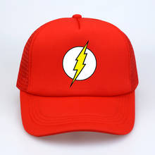 O chapéu de beisebol do homem do chapéu do pai da teoria do grande bang o relâmpago imprime o chapéu de beisebol do flash 2024 - compre barato
