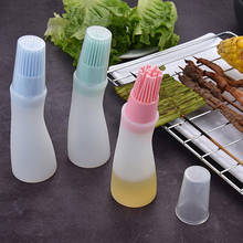 Kitchen Accessories BBQ Tools Silicone Oil Brush With Bottle Portable Pastry Baking Cooking Accessories Utensils Kitchen Gadgets 2024 - buy cheap