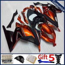 Casco de motocicleta para ZX300R EX300 2013 2014 ZX300R 13 14, kit de carrocería, molde de inyección de carenado, naranja 2024 - compra barato