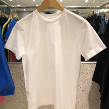 2021 primavera e verão novo simples de manga curta de fundo camiseta feminina doce cor solta pequeno fresco topo 2024 - compre barato