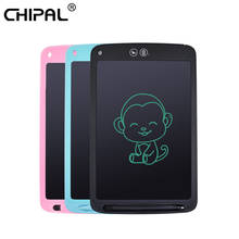 Chipal 10 lcd lcd lcd escrita tablet parcialmente apagando gráficos de desenho digital comprimidos placa eletrônica + caneta para crianças presente 2024 - compre barato