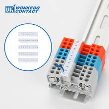 10Pcs WSB Label For Spring Wire Connector With Standard Numbering Blank DIN Rail Terminal Block Accessories Zack Marker Strips 2024 - buy cheap