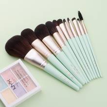 12pcs/set Makeup brushes whole set Powder Blusher sculpting Eyeshadow make up kit smudge highlighter concealer eyebrow brush 2024 - buy cheap